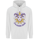 Its Mardi Gras Childrens Kids Hoodie White
