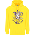 Its Mardi Gras Childrens Kids Hoodie Yellow