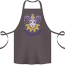 Its Mardi Gras Cotton Apron 100% Organic Dark Grey