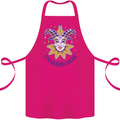 Its Mardi Gras Cotton Apron 100% Organic Pink