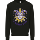 Its Mardi Gras Kids Sweatshirt Jumper Black