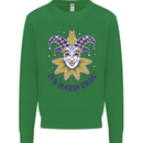 Its Mardi Gras Kids Sweatshirt Jumper Irish Green