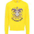 Its Mardi Gras Kids Sweatshirt Jumper Yellow