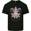 Its Mardi Gras Mens Cotton T-Shirt Tee Top Black