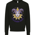 Its Mardi Gras Mens Sweatshirt Jumper Black