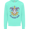 Its Mardi Gras Mens Sweatshirt Jumper Peppermint