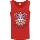 Its Mardi Gras Mens Vest Tank Top Red