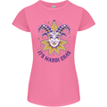Its Mardi Gras Womens Petite Cut T-Shirt Azalea