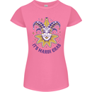 Its Mardi Gras Womens Petite Cut T-Shirt Azalea