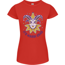 Its Mardi Gras Womens Petite Cut T-Shirt Red