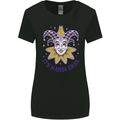 Its Mardi Gras Womens Wider Cut T-Shirt Black
