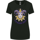 Its Mardi Gras Womens Wider Cut T-Shirt Black