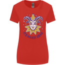 Its Mardi Gras Womens Wider Cut T-Shirt Red