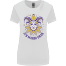 Its Mardi Gras Womens Wider Cut T-Shirt White