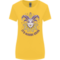 Its Mardi Gras Womens Wider Cut T-Shirt Yellow