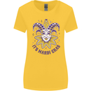 Its Mardi Gras Womens Wider Cut T-Shirt Yellow