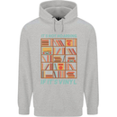 Its Not Hoarding Funny Vinyl Records Turntable Childrens Kids Hoodie Sports Grey