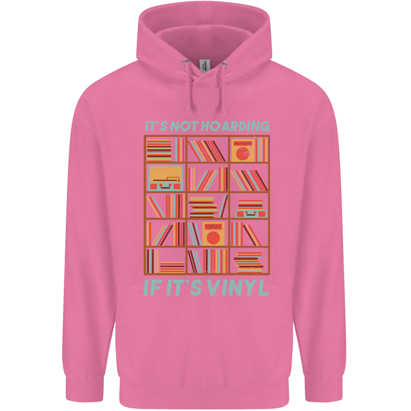 Its Not Hoarding Funny Vinyl Records Turntable Mens 80% Cotton Hoodie Azelea