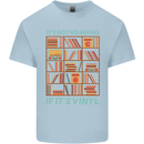 Its Not Hoarding Funny Vinyl Records Turntable Mens Cotton T-Shirt Tee Top Light Blue