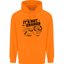 Its Not Uranus Funny Climate Change Childrens Kids Hoodie Orange