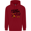Its Not Uranus Funny Climate Change Childrens Kids Hoodie Red