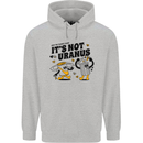 Its Not Uranus Funny Climate Change Childrens Kids Hoodie Sports Grey