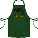 Its Not Uranus Funny Climate Change Cotton Apron 100% Organic Forest Green