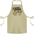Its Not Uranus Funny Climate Change Cotton Apron 100% Organic Khaki
