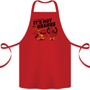 Its Not Uranus Funny Climate Change Cotton Apron 100% Organic Red