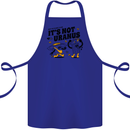 Its Not Uranus Funny Climate Change Cotton Apron 100% Organic Royal Blue