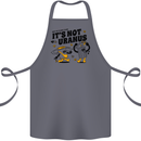 Its Not Uranus Funny Climate Change Cotton Apron 100% Organic Steel