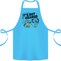 Its Not Uranus Funny Climate Change Cotton Apron 100% Organic Turquoise
