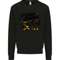 Its Not Uranus Funny Climate Change Kids Sweatshirt Jumper Black