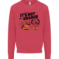 Its Not Uranus Funny Climate Change Kids Sweatshirt Jumper Heliconia