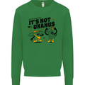 Its Not Uranus Funny Climate Change Kids Sweatshirt Jumper Irish Green