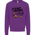 Its Not Uranus Funny Climate Change Kids Sweatshirt Jumper Purple