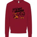 Its Not Uranus Funny Climate Change Kids Sweatshirt Jumper Red