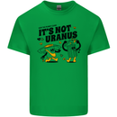 Its Not Uranus Funny Climate Change Kids T-Shirt Childrens Irish Green