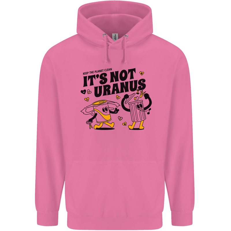 Its Not Uranus Funny Climate Change Mens 80% Cotton Hoodie Azelea