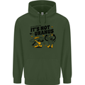 Its Not Uranus Funny Climate Change Mens 80% Cotton Hoodie Forest Green