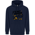 Its Not Uranus Funny Climate Change Mens 80% Cotton Hoodie Navy Blue
