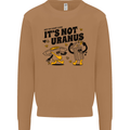 Its Not Uranus Funny Climate Change Mens Sweatshirt Jumper Caramel Latte
