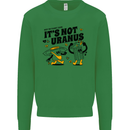 Its Not Uranus Funny Climate Change Mens Sweatshirt Jumper Irish Green