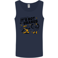 Its Not Uranus Funny Climate Change Mens Vest Tank Top Navy Blue