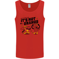Its Not Uranus Funny Climate Change Mens Vest Tank Top Red