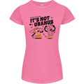 Its Not Uranus Funny Climate Change Womens Petite Cut T-Shirt Azalea