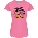 Its Not Uranus Funny Climate Change Womens Petite Cut T-Shirt Azalea