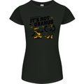 Its Not Uranus Funny Climate Change Womens Petite Cut T-Shirt Black