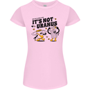 Its Not Uranus Funny Climate Change Womens Petite Cut T-Shirt Light Pink
