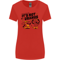 Its Not Uranus Funny Climate Change Womens Wider Cut T-Shirt Red